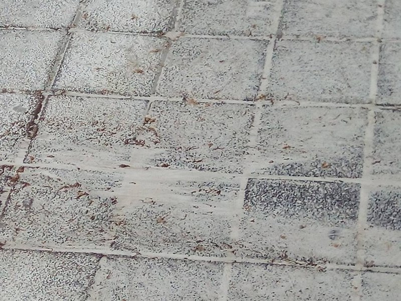 Грозна картинка в европейската столица: Окепазиха плочките зад Джумаята СНИМКИ