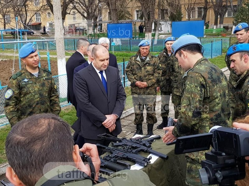 Президентът Румен Радев и Каракачанов посещават Пловдив днес