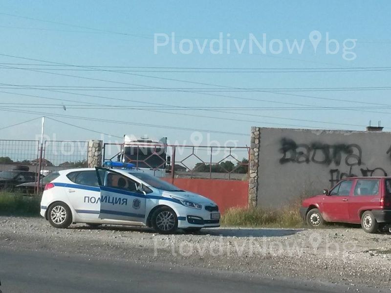 Лек автомобил и патрулка се сблъскаха на Околовръстното