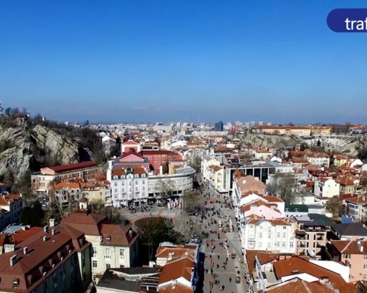 Вижте Главната на Пловдив, заснета с дрон  ВИДЕО
