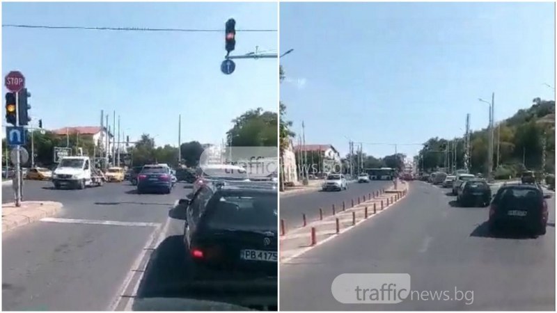 Светофарите на Чифте Баня отново не работят ВИДЕО