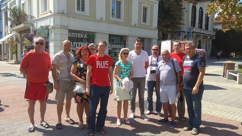 Руски журналисти се влюбиха в Пловдив СНИМКИ