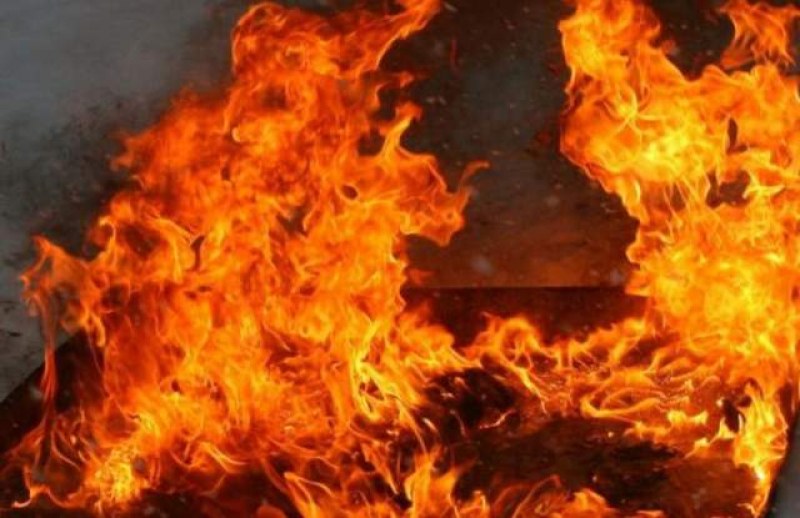 Пожар лумна в землището на село Яворово