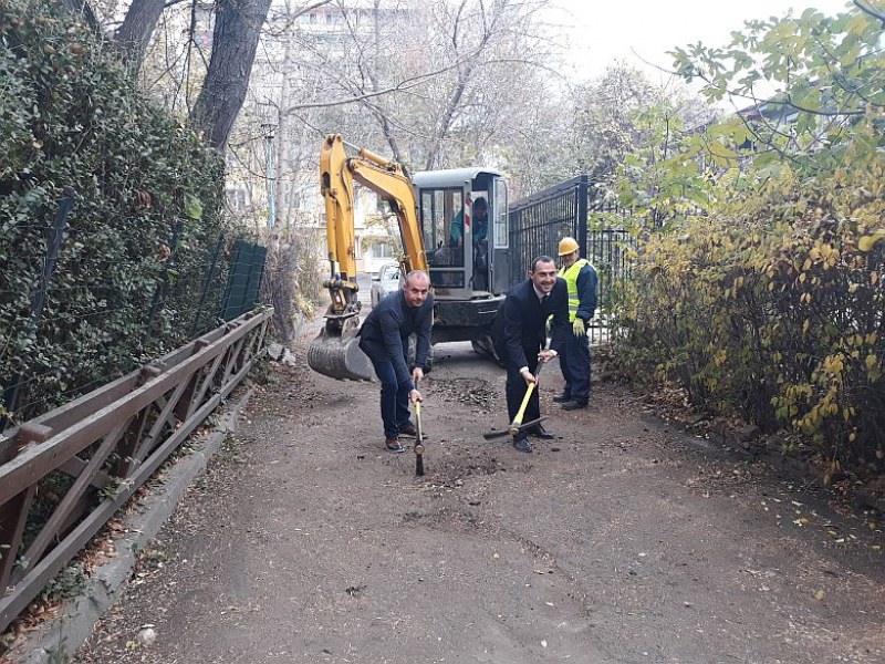 Започна ремонт на четири улици в Кършияка СНИМКИ