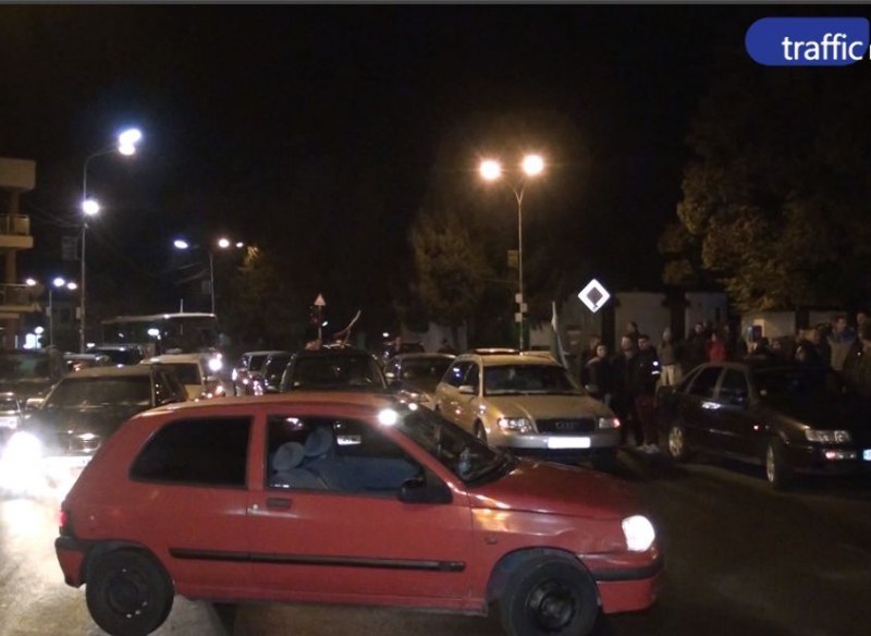 МВР: Протестиращите в Сопот са глобени заради масово нарушение на правилата за движение