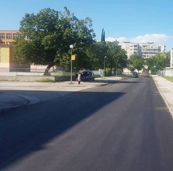 Ремонтираха пловдивско кръстовище заради пропаднал асфалт