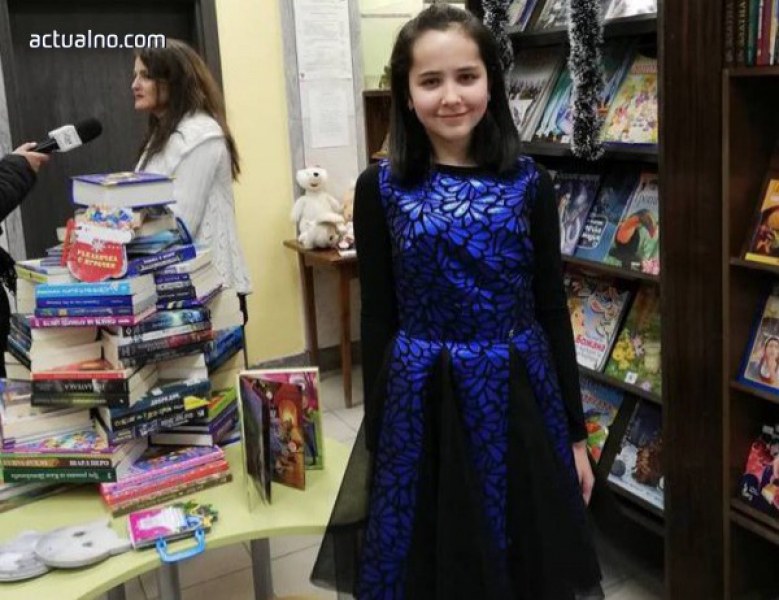 Само за година: 11-годишна асеновградчанка изчете 300 книги на 4 езика