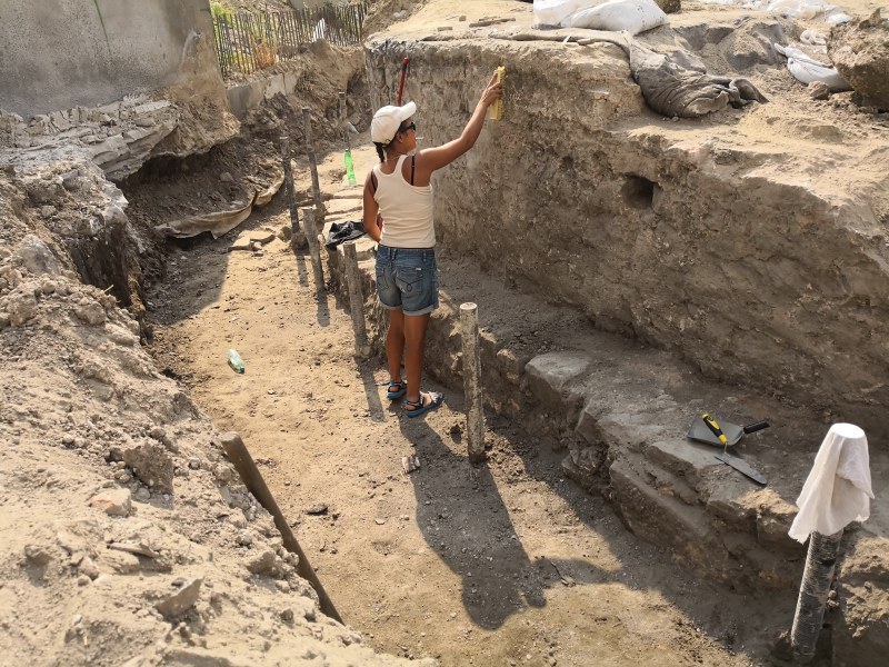 Уникален воден басейн намериха в Епископската базилика СНИМКИ