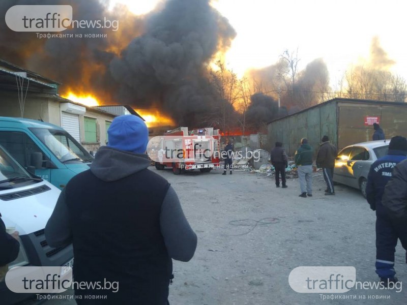 Борсата в Първенец осъмна в пламъци, три пожарни се притекоха да гасят
