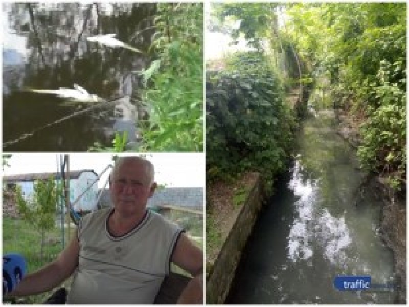 Водата в Стара река отново тече синя, кметът на Кричим с официално изявление