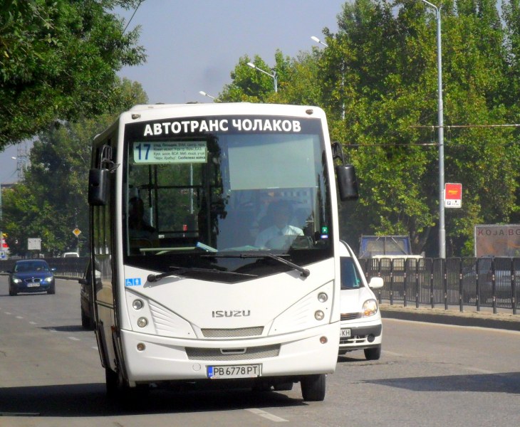 Променят маршрута на автобус №17 в Пловдив заради асфалтиране на кръстовище