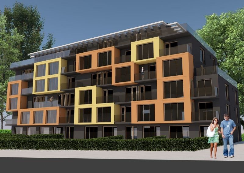 Авангарден комплекс в един от най-зелените райони на Пловдив предлага жилища за 500 евро/кв.м