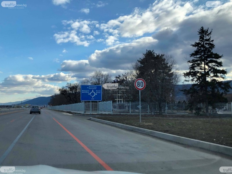 Камерата край КЦМ вече работи, край на гонките по пътя Пловдив - Асеновград