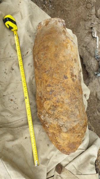 Ликвидираха 50-килограмова бомба, открита в Тракия
