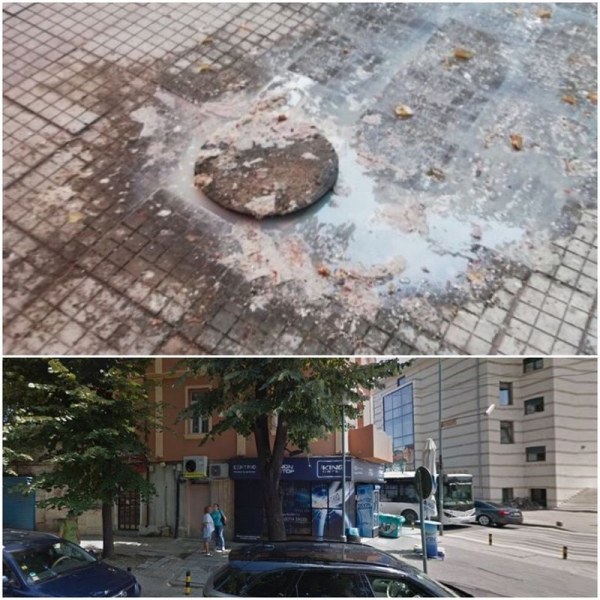 Еко бомба в центъра на Пловдив: Шахта бълва помия и фекалии вече трети месец!