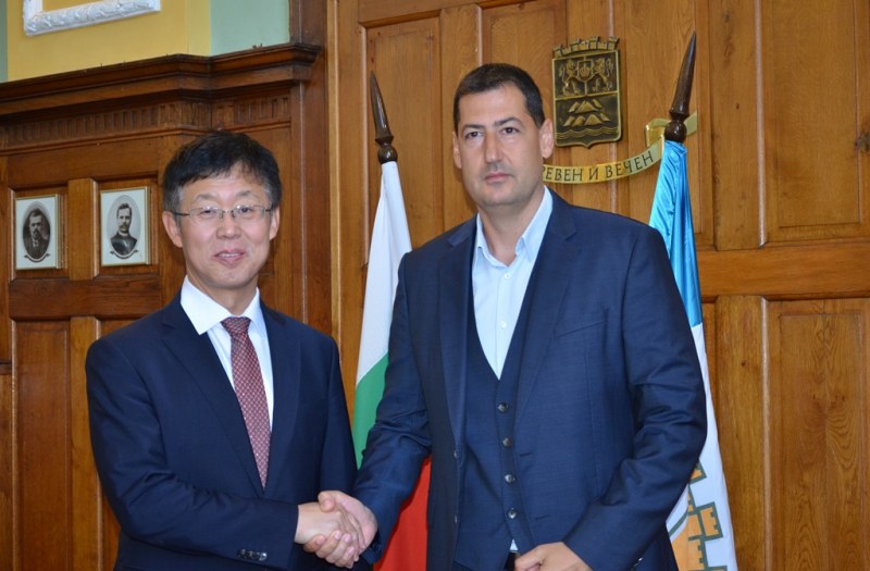 Кметът Тотев и посланикът на Република Корея обсъдиха реализирането на общи прояви в Пловдив