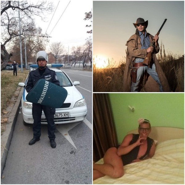 Скандални снимки на районен полицейски инспектор от Пловдив разбуни духовете в социалните мрежи
