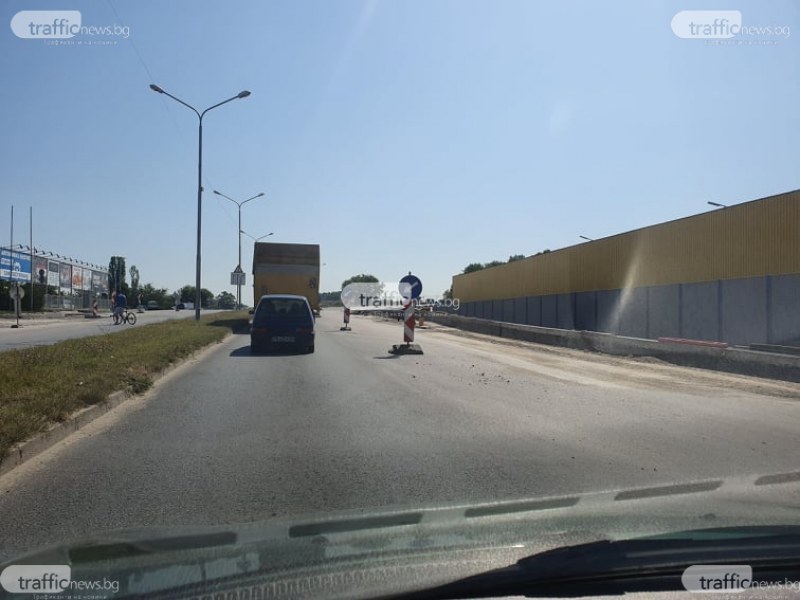 Коли тръгнаха по новия булевард в Пловдив! Кръговото – почти готово