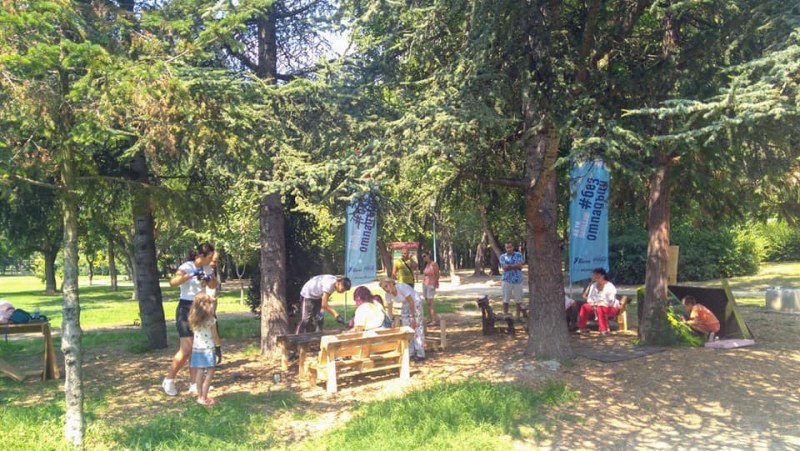 Правят фитнес на открито на Младежки хълм в Пловдив, търсят се доброволци да помогнат