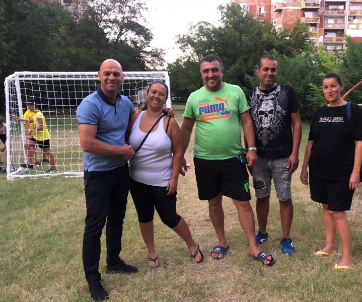 Спортната площадка зад училище “Димитър Матевски“ в Тракия е възстановена