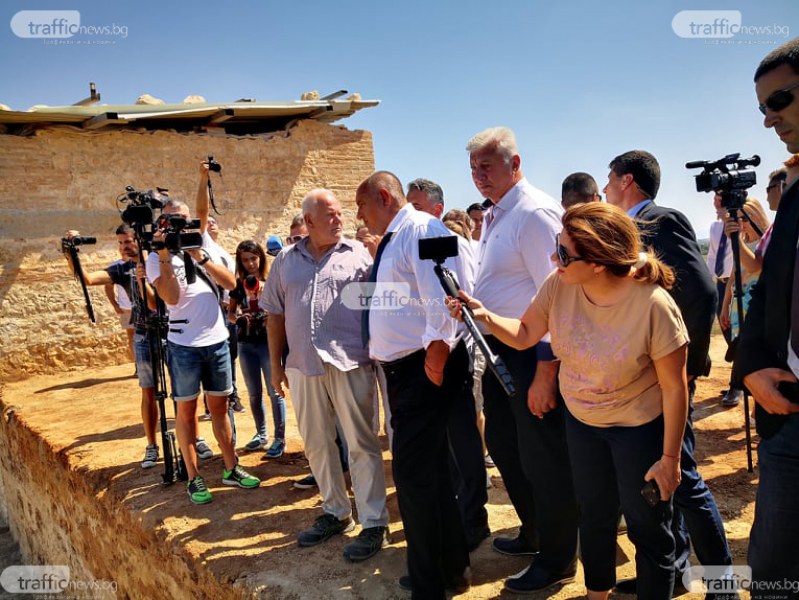 Борисов: Пълна подкрепа за археолозите на Малтепе, това е паметник от световно значение