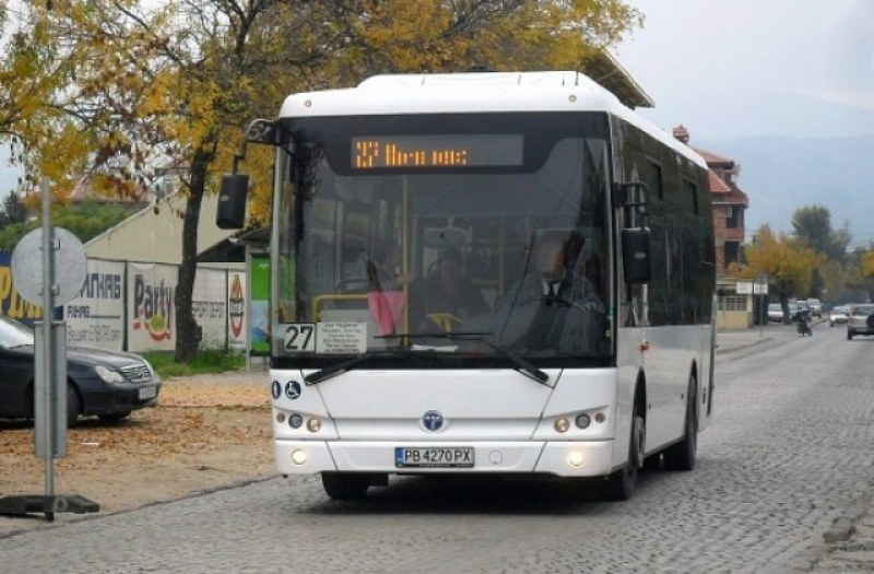 Автобуси № 1 и 27 с нови маршрути в Кючука заради ремонт на булевард