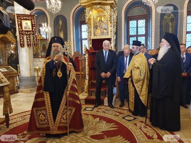 Митрополит Николай благослови Здравко Димитров по пътя му към изборите