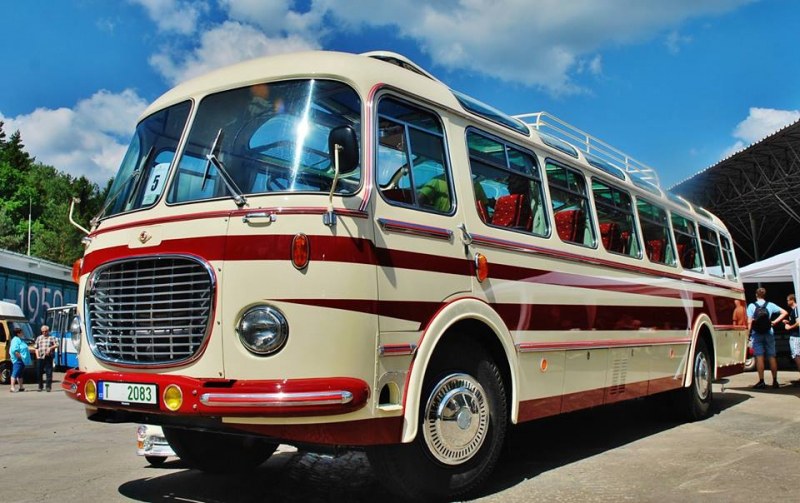 Бижуто на първия събор на ретро автобуси - Skoda 706RTO, спрян от движение преди 20 години