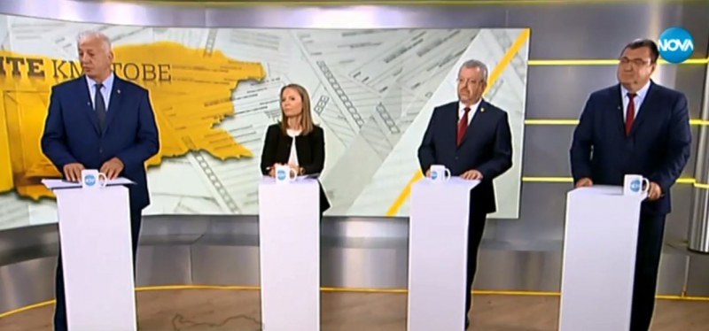 Четирима кандидат-кметове на Пловдив дискутираха в предизборен дебат по телевизията