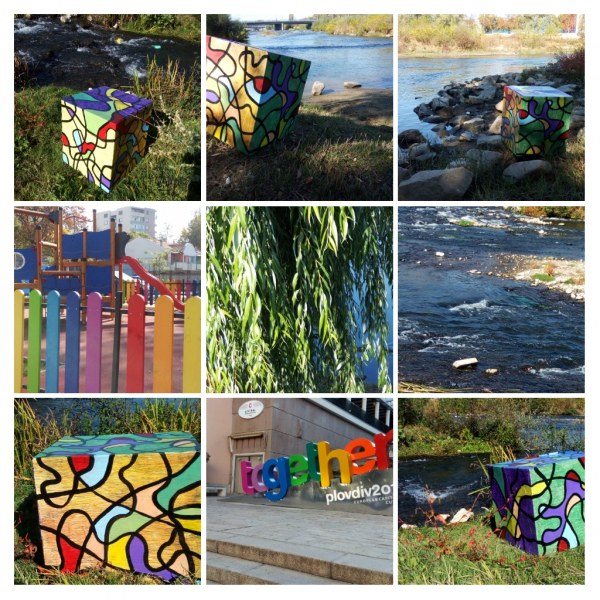 Деца си изработват насекомо за вкъщи в работилница край река Марица