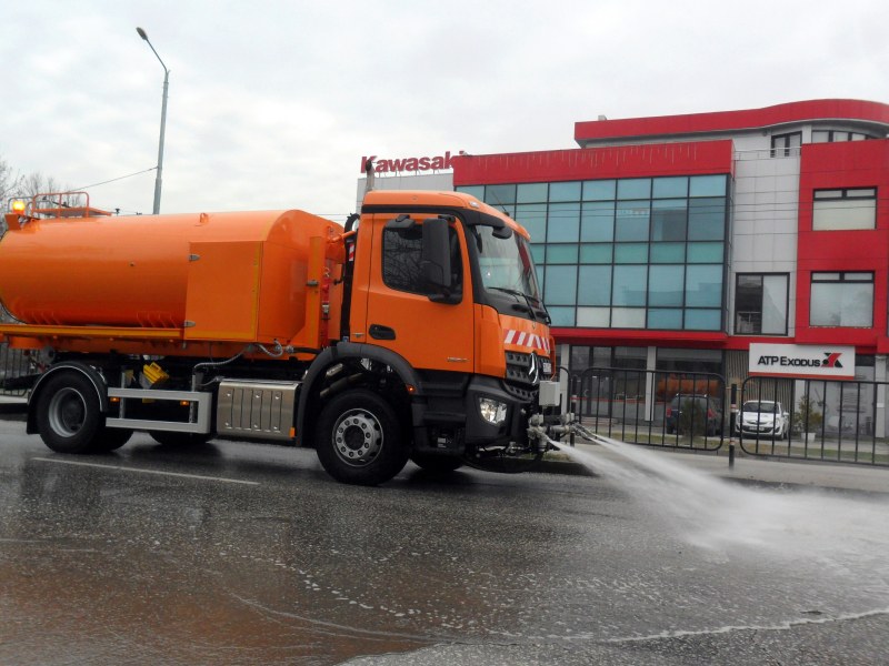 Започва седмичното миене на Пловдив