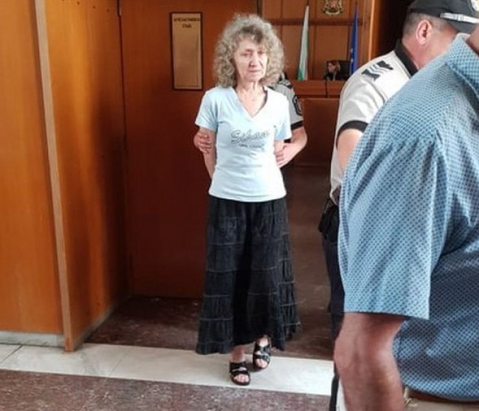 68- годишната Веска, убила съпруга си в село Труд, застава пред съда