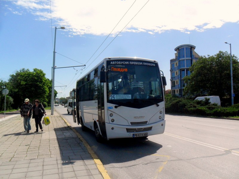 Променят маршрута на пловдивски автобус заради Задушница