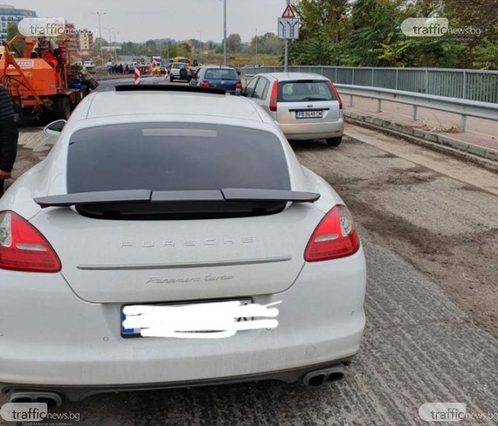 Опасен дрифтър спипаха екипите на МВР в Пловдив