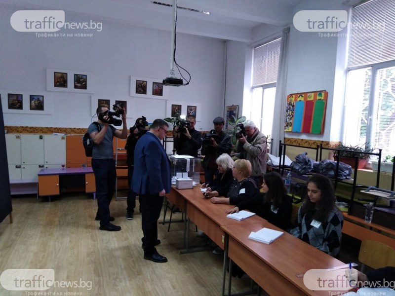 Сотир Цацаров: Гласувам, защото вярвам в Пловдив и смятам, че това е град, който заслужава