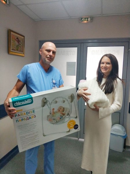 Двехилядното бебе за 2019 се роди в пловдивска АГ болница