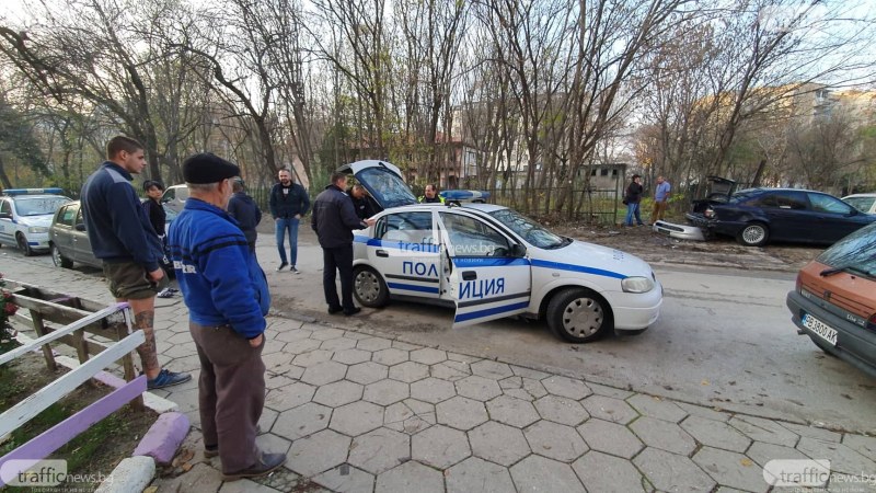 Полиция арестува пиян военен, помлял три коли в Тракия