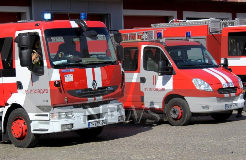 133 пожара са избухнаха в Пловдивско само за 10 дни