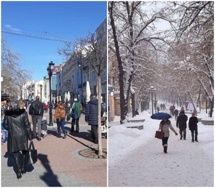 Шегите на времето: Днес пролетно в Пловдивско, в петък – сняг!