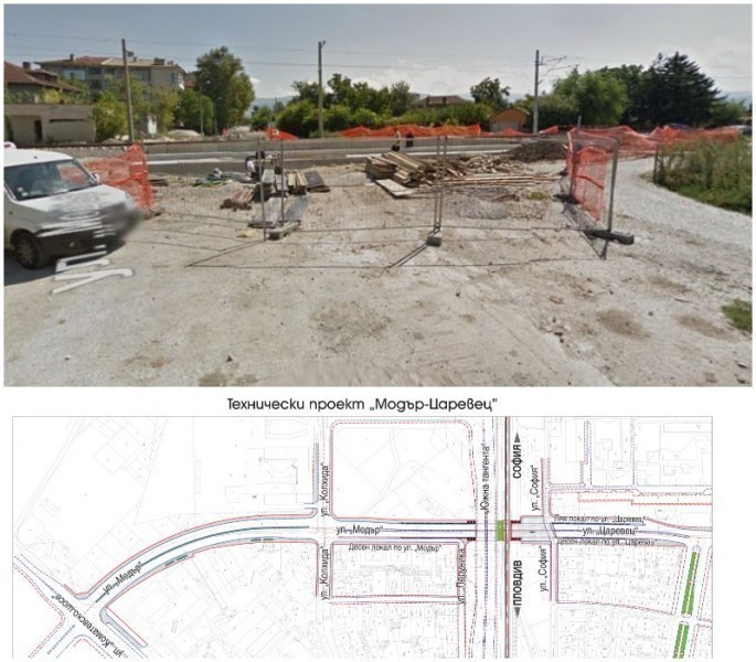 Удължиха срока за „Модър-Царевец”, задава се голям ремонт на бул.„Цар Борис III Обединител”
