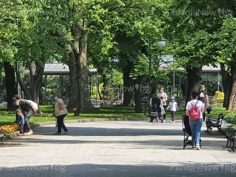 Пловдив днес оживя! Детски смях огласи парковете