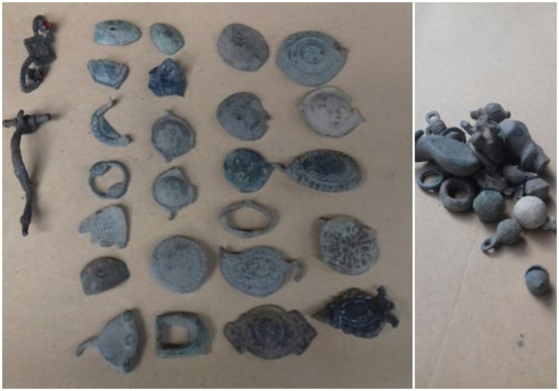 Арестуваха иманяр в Карлово, намериха ценни предмети и дрога