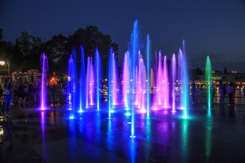 Пускат и Пеещите фонтани в Пловдив
