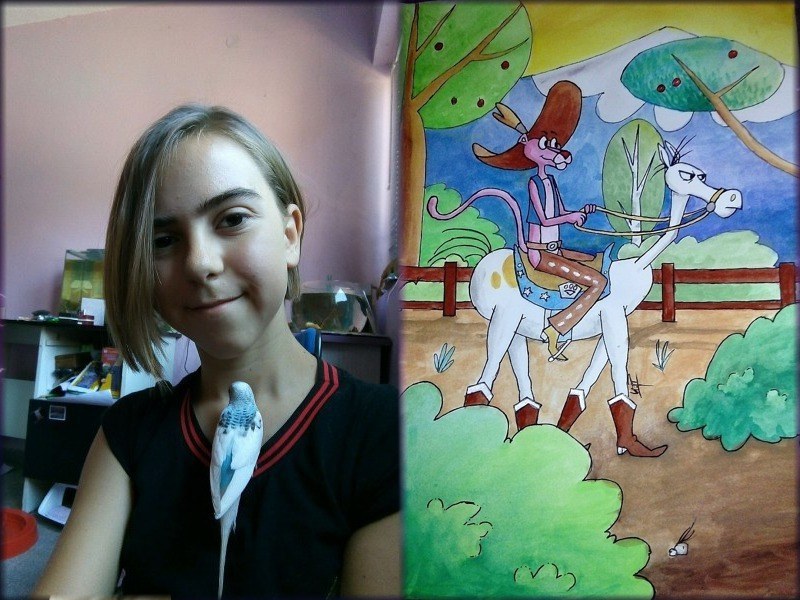 Талантливата Ирина от Асеновград с нов подарък за болницата