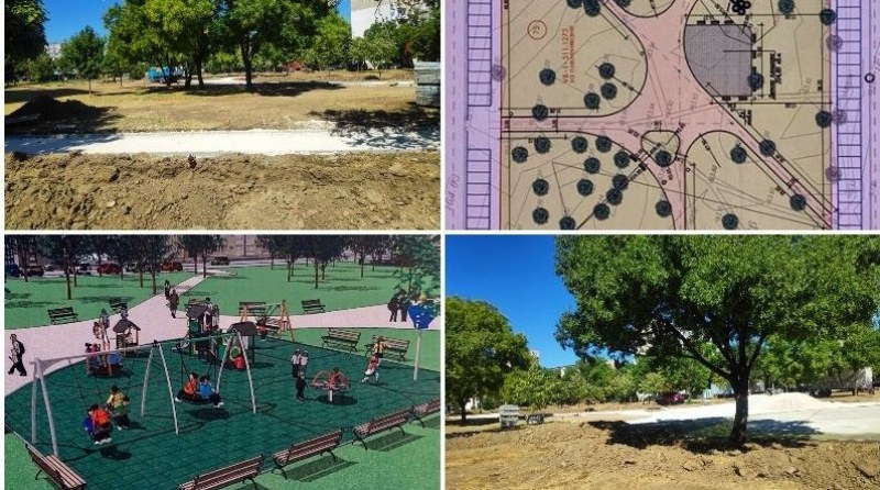 Започнаха новия парк от 40 дка в Пловдив, откриват го през октомври