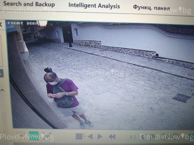 Мъж с маска открадна ... свещник от пловдивски хотел