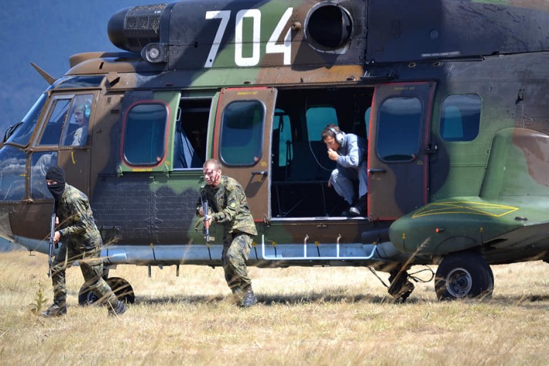 Карловски военни и пилоти от Крумово тренираха заедно