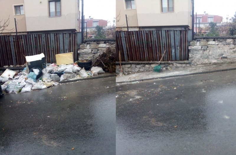 Асеновградчани изсипват строителни отпадъци на улицата, някой трябва да чисти след тях