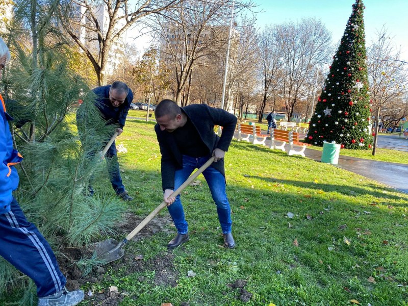 20 нови дръвчета пуснаха корени в в парк “Ружа“ в Пловдив