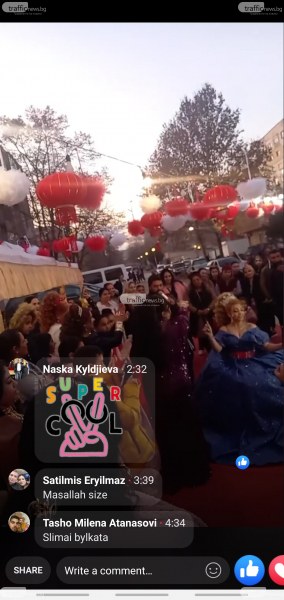 Пищна и многолюдна ромска сватба! Какъв ковид, какви мерки?